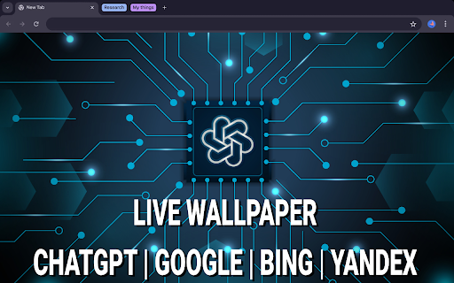 ChatGPT Web Search Extension ai chrome extension logo