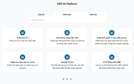 EGP Chat Ext ai chrome extension logo