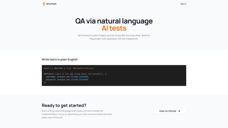 Popular Shortest AI Tool Review