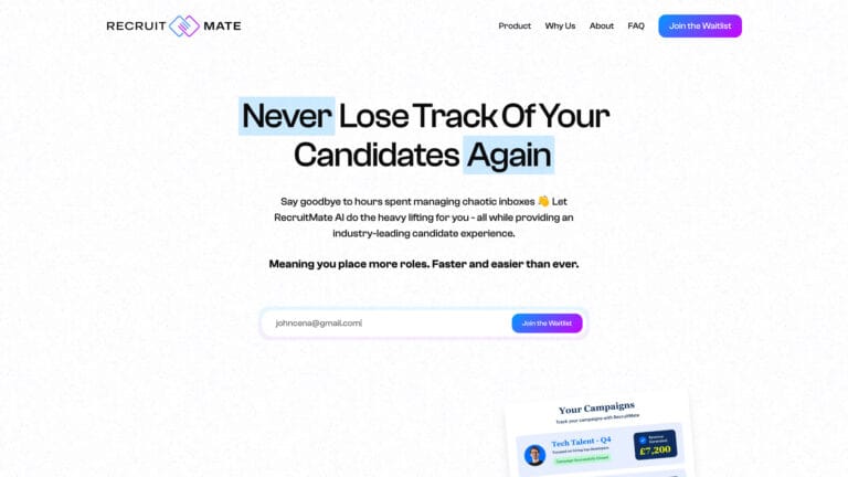 Free Recruitmate AI AI Tool Review