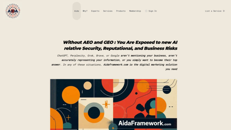 Free AIda Framework AI Tool Review