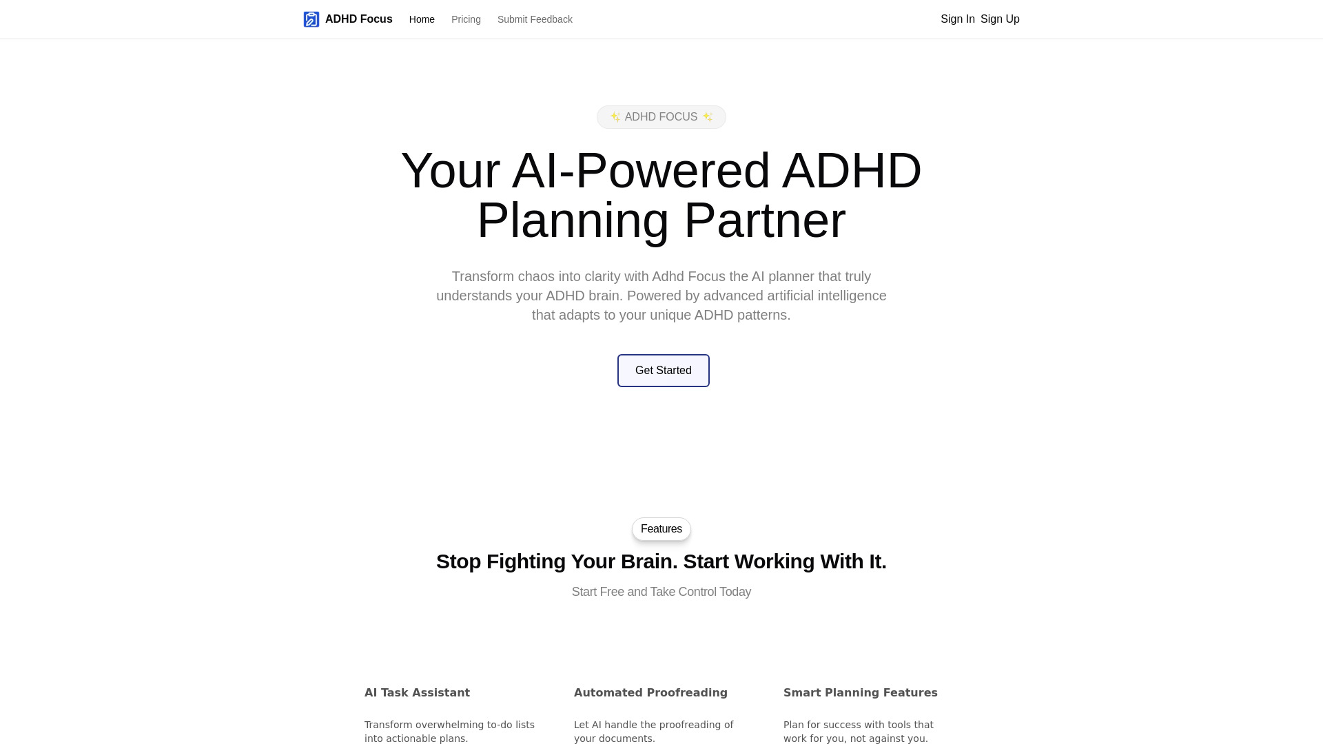 ADHD Focus logo