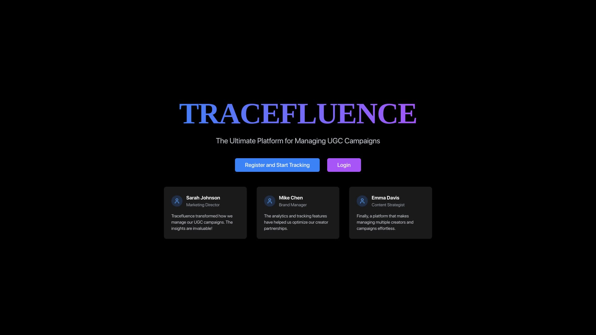 Tracefluence logo