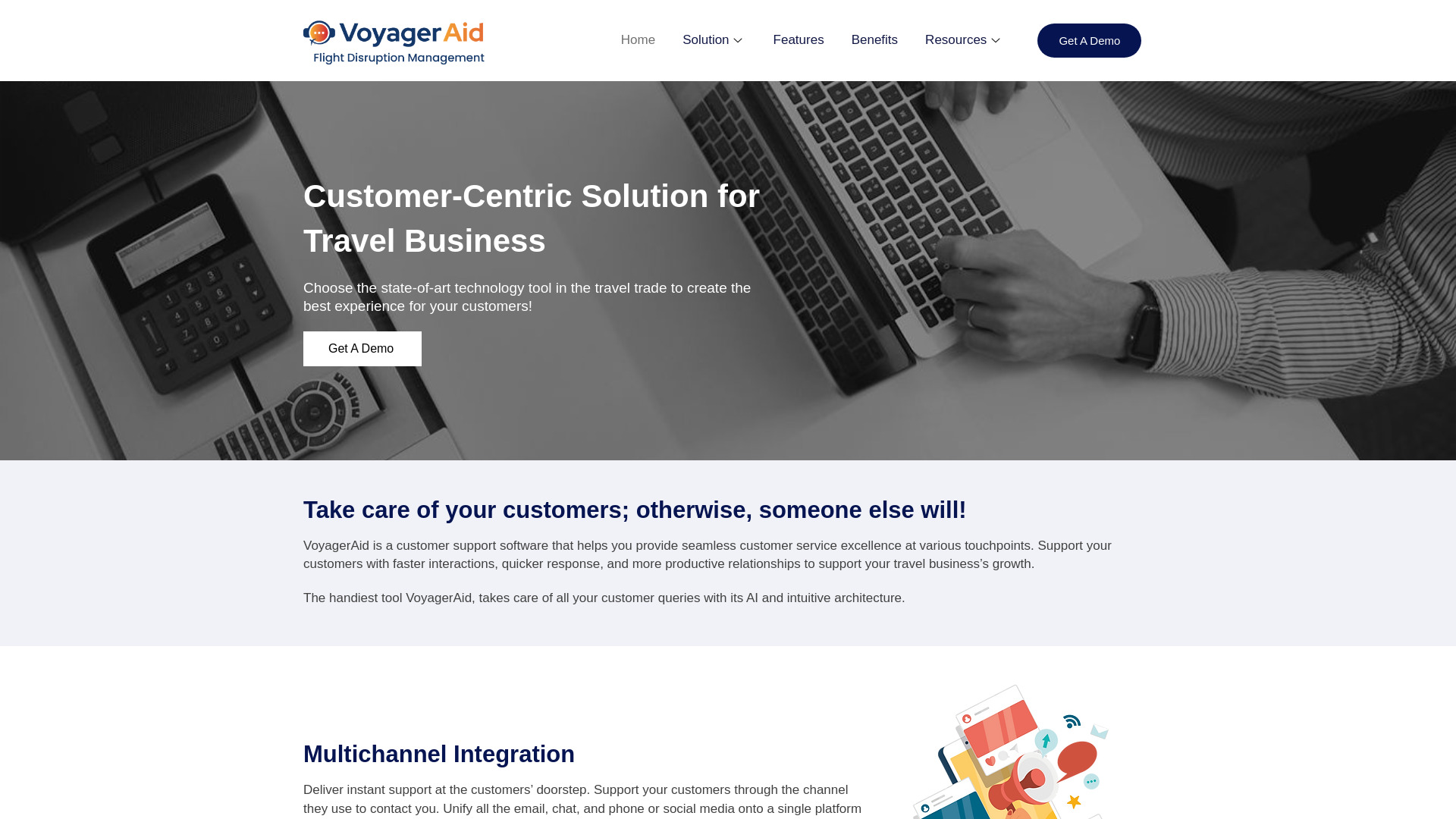 VoyagerAid logo