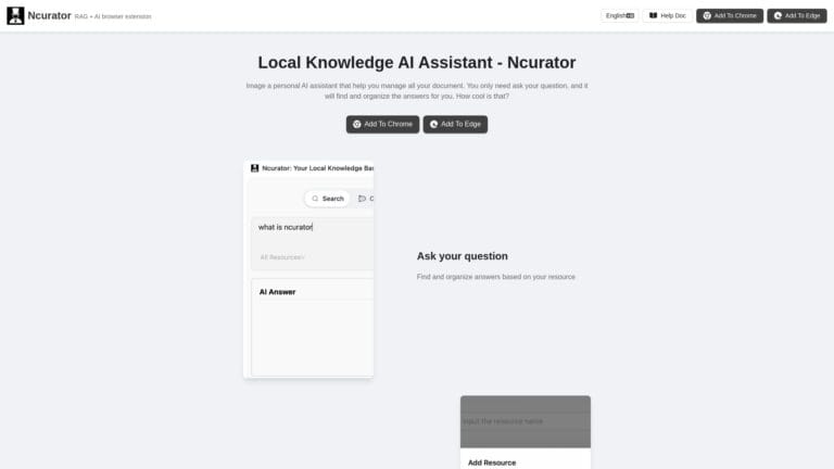 Top Ncurator AI Tool Review