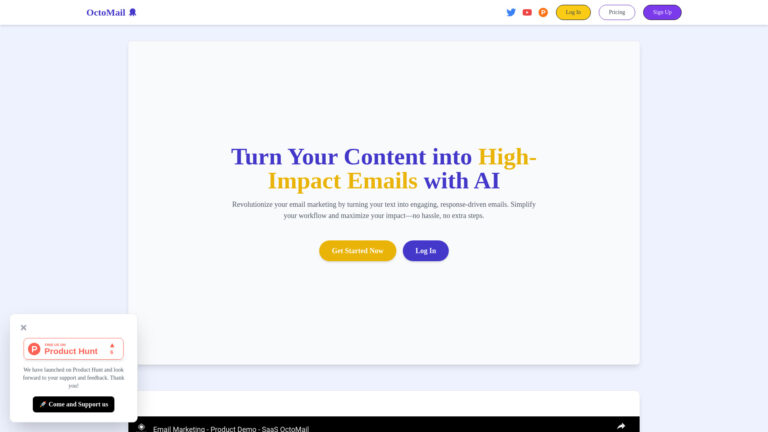 Free Octomail AI Tool Review