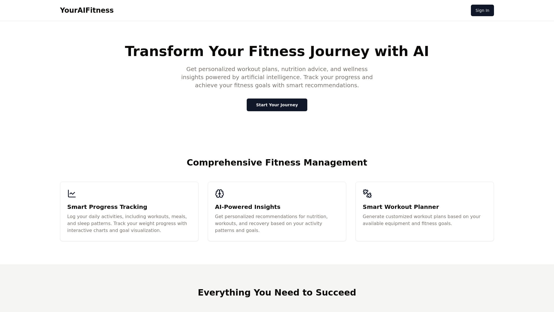 YourAIFitness logo