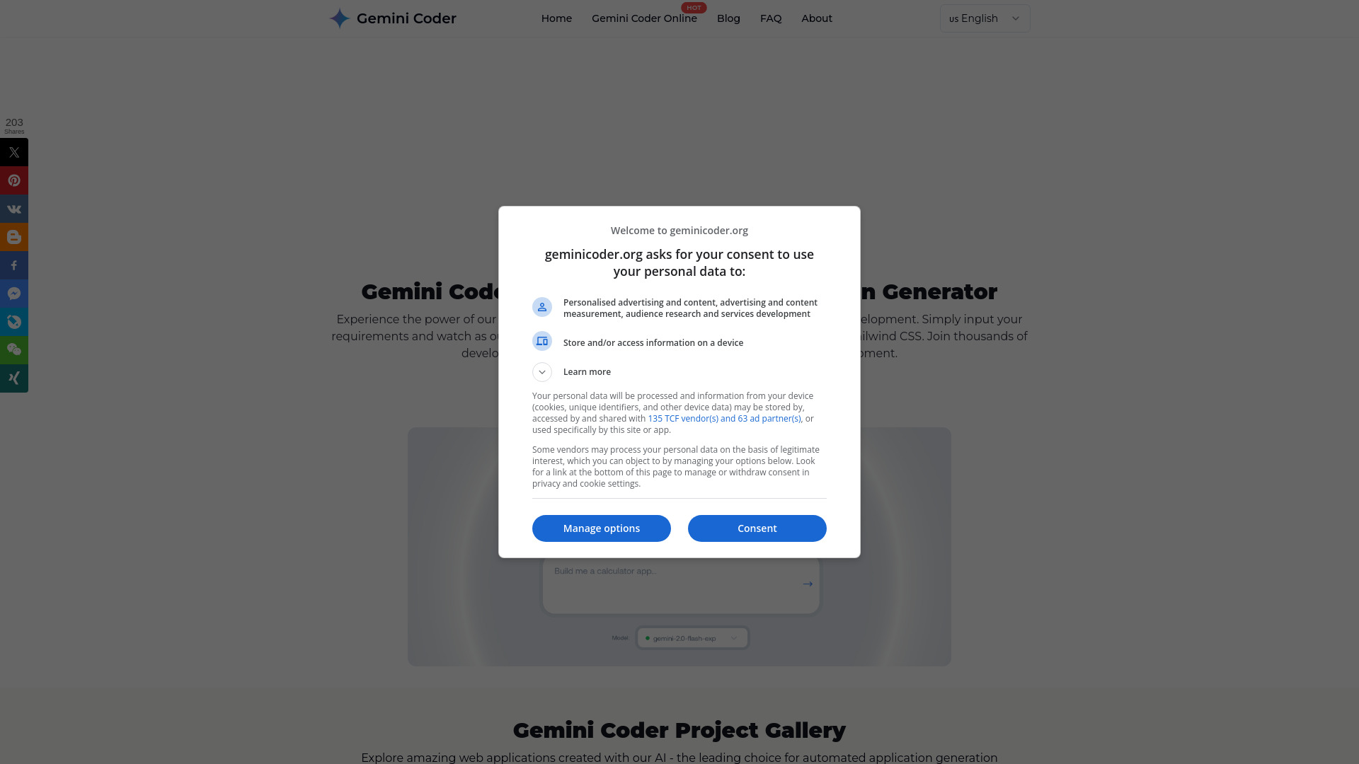 Gemini Coder logo