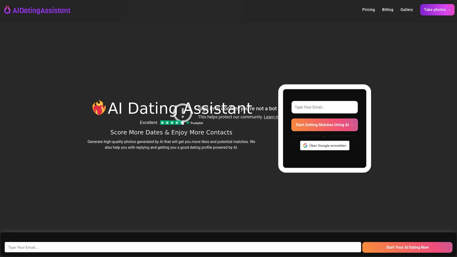 AI Dating Assistant logo