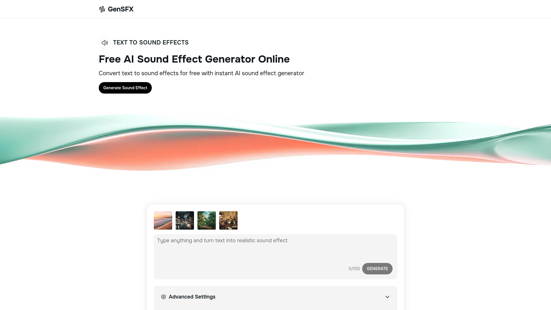 GenSFX logo