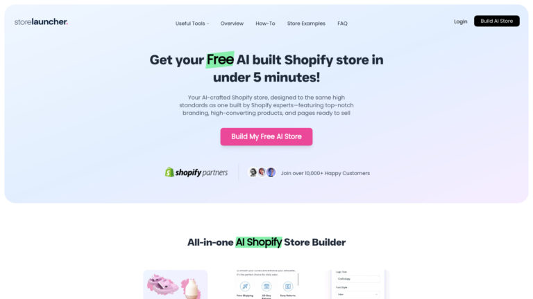 Powerful Storelauncher AI Tool Review