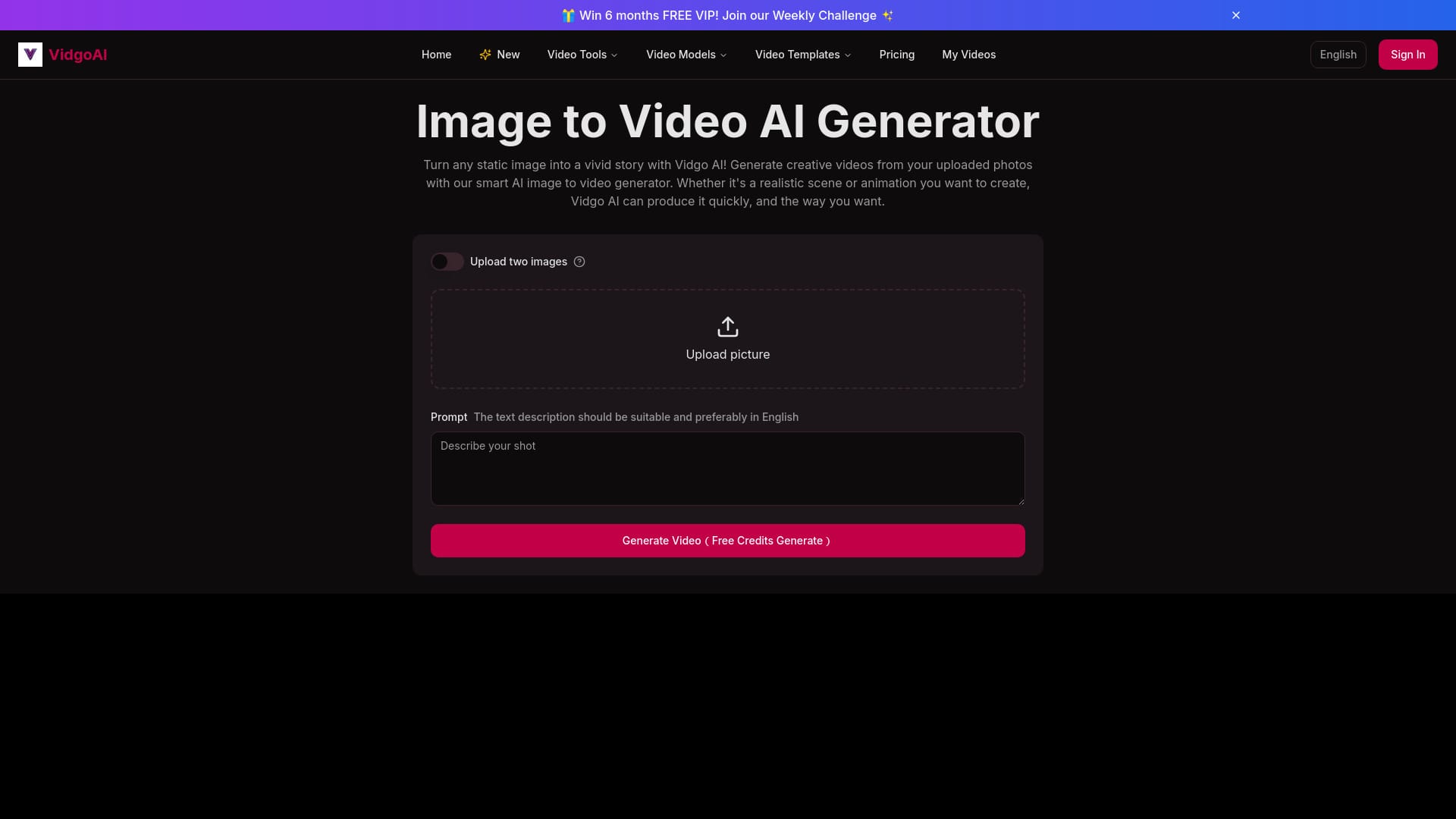Vidgo AI logo