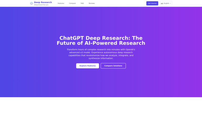 Trending Chatgpt Deep Research AI Tool Review