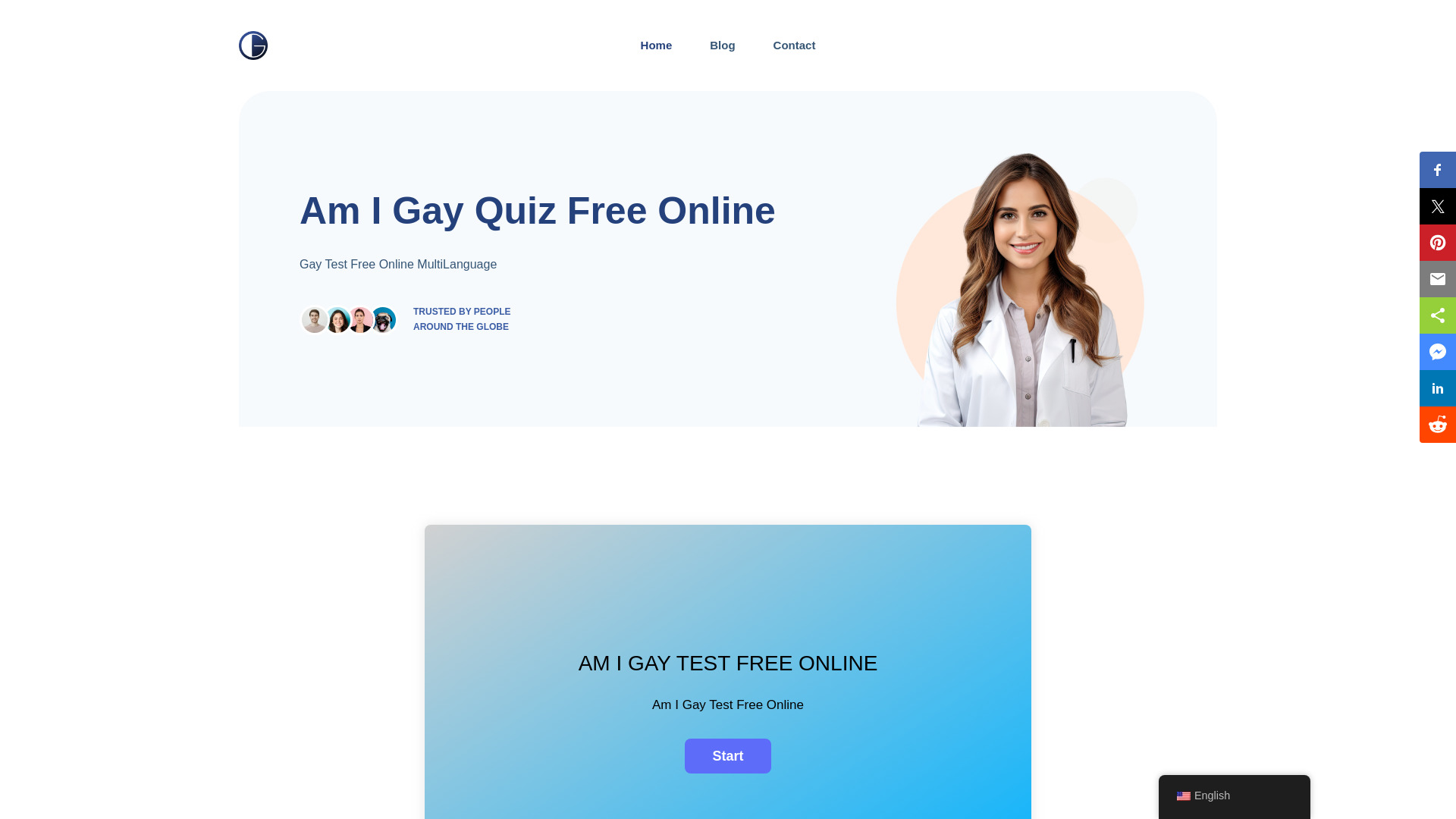 Am I Gay Quiz logo