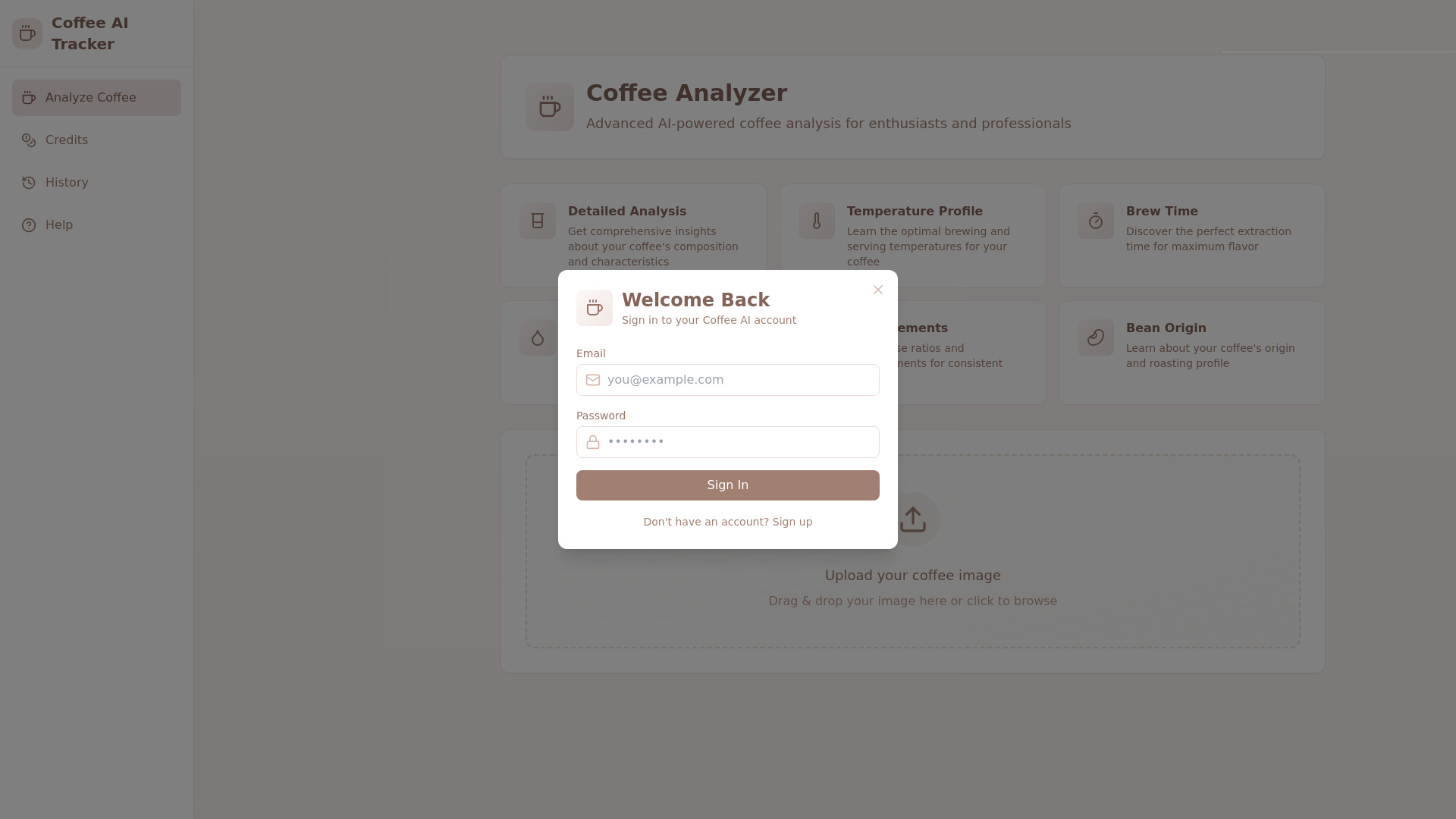 Coffee AI Tracker logo