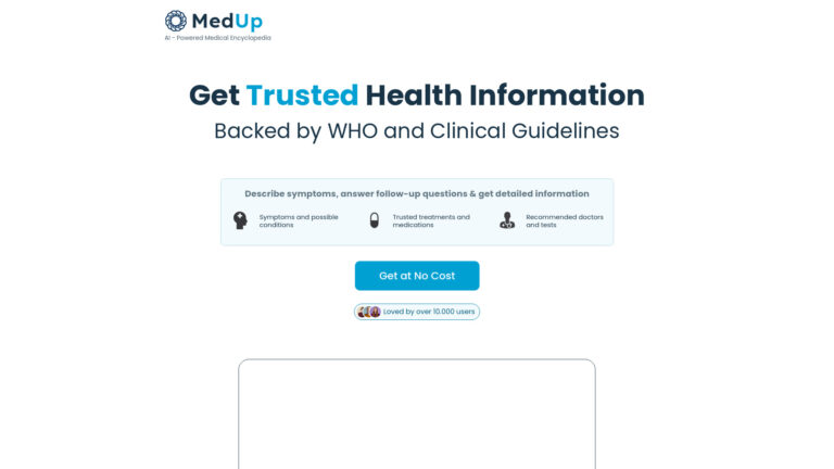 Free Med Up AI Tool Review