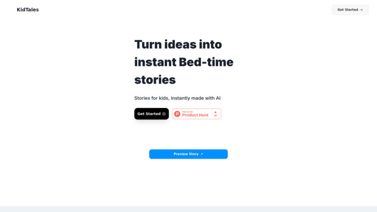 Powerful Kidtales AI Tool Review