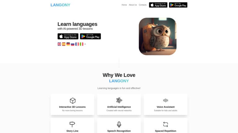 Powerful Langony AI Tool Review