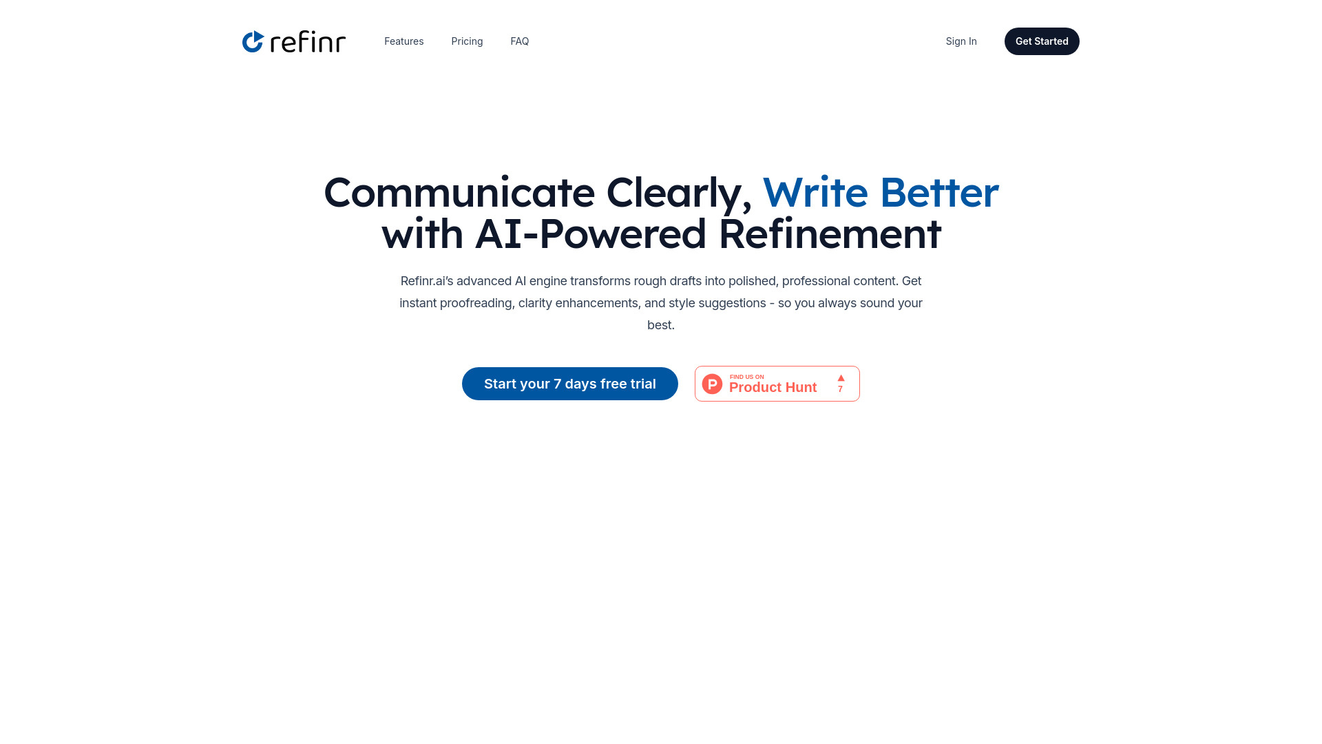 Refinr.ai logo