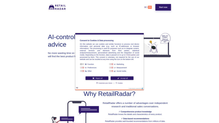 Advanced Retailradar AI Tool Review
