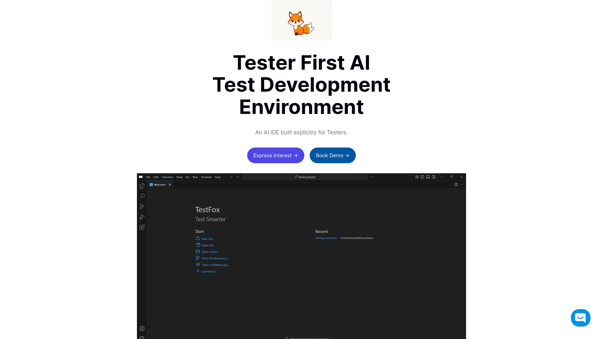 Testfox logo