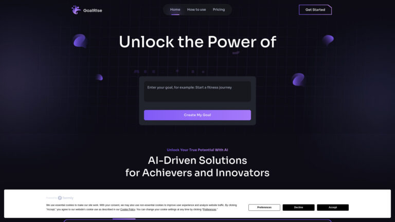 Smart Goalrise AI Tool Review