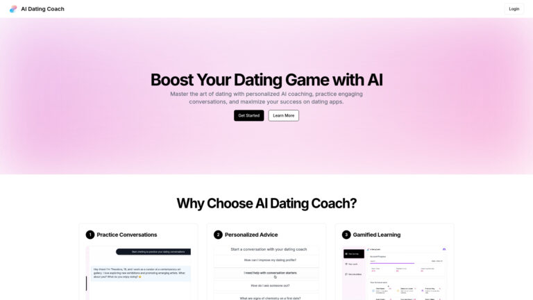 Innovative AI Dating Coach By Mimetic Labs AI Tool Review