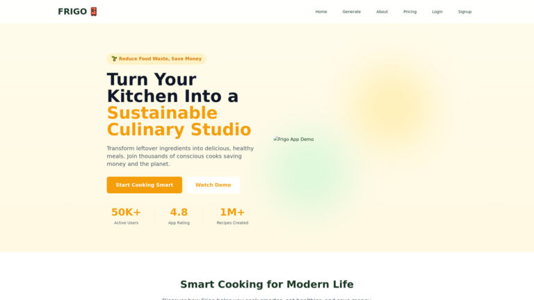 Smart Frigohome AI Tool Review