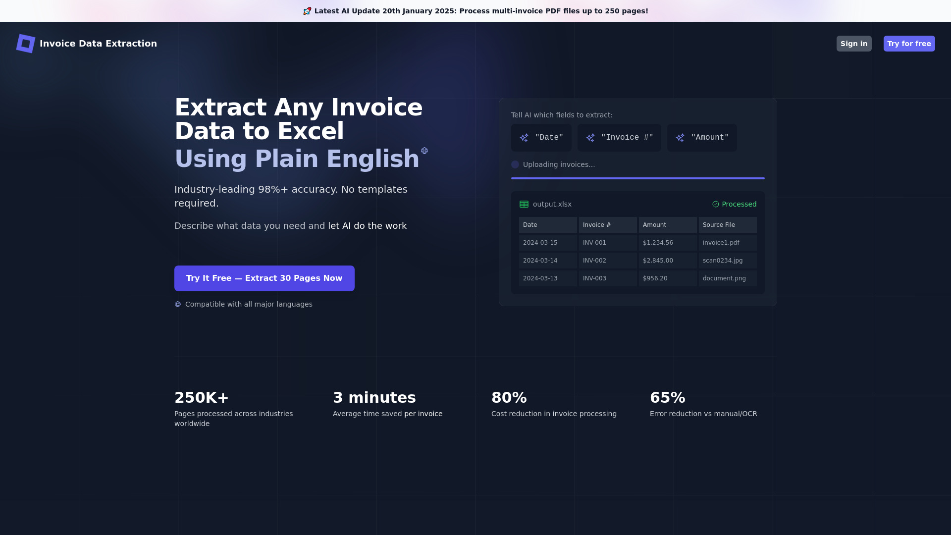 Invoice Data Extraction logo