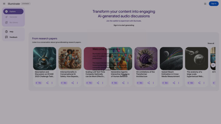 Trending Illuminate AI Tool Review