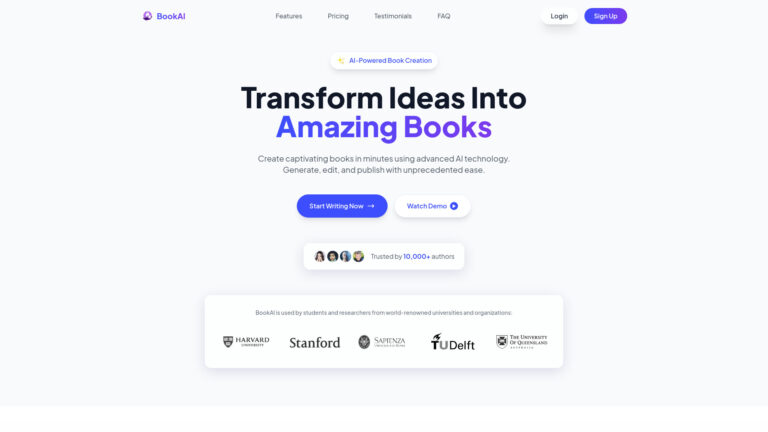 Powerful Bookai AI Tool Review