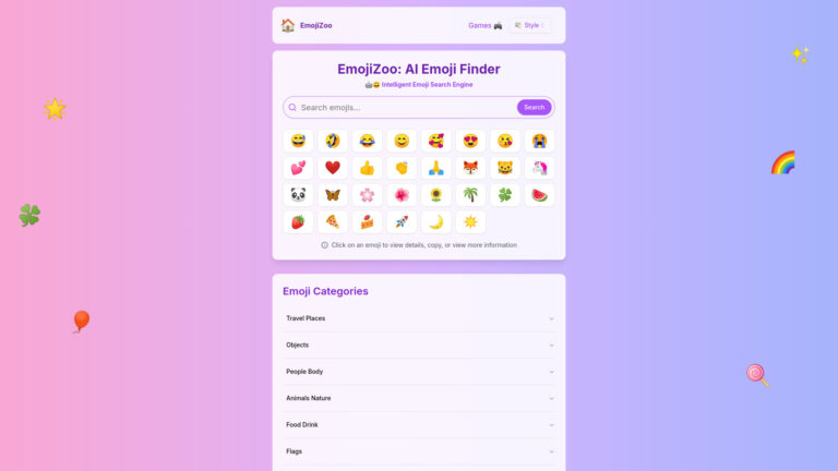 Advanced Emojizoo AI Tool Review