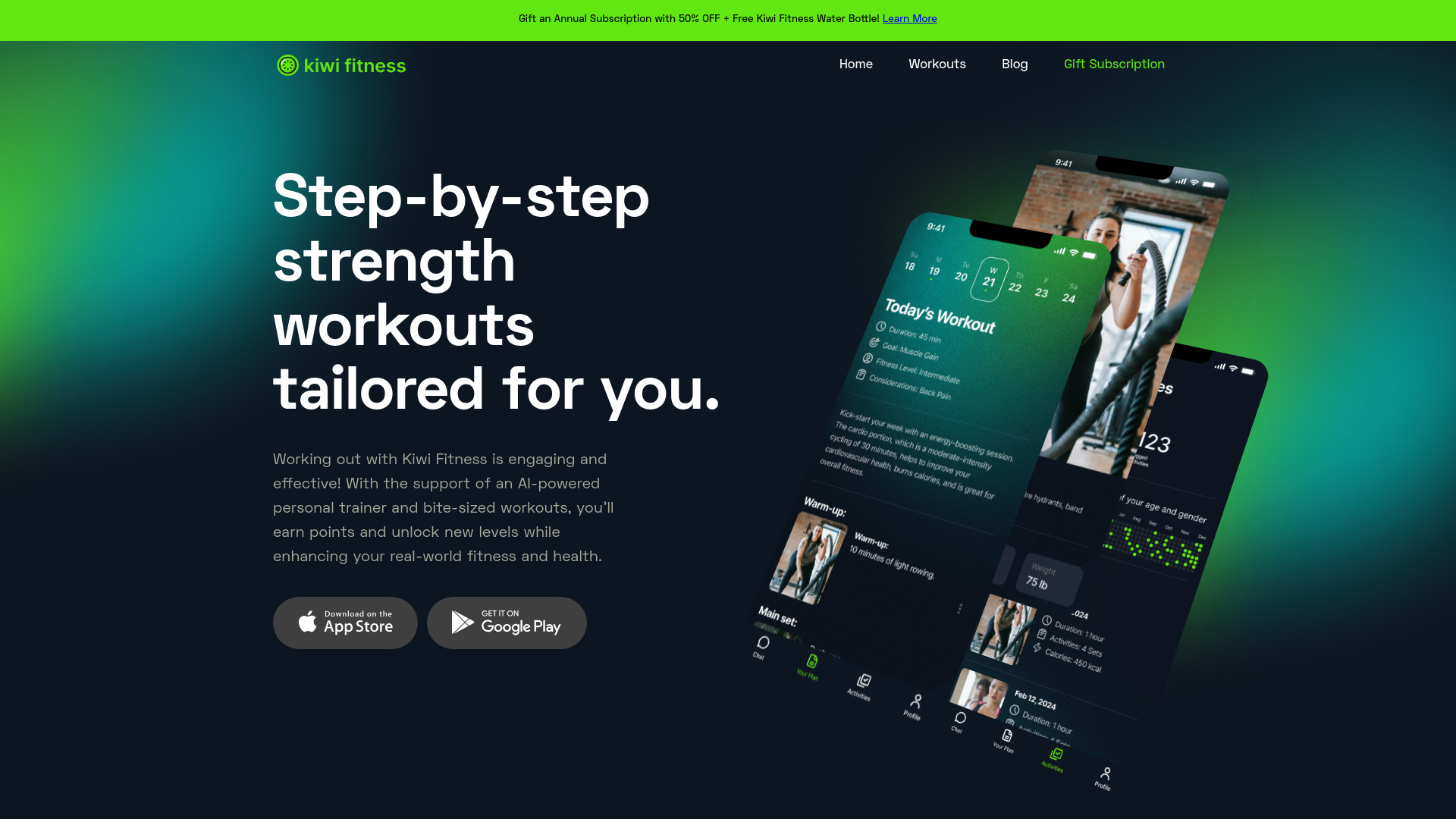 Kiwi Fitness logo