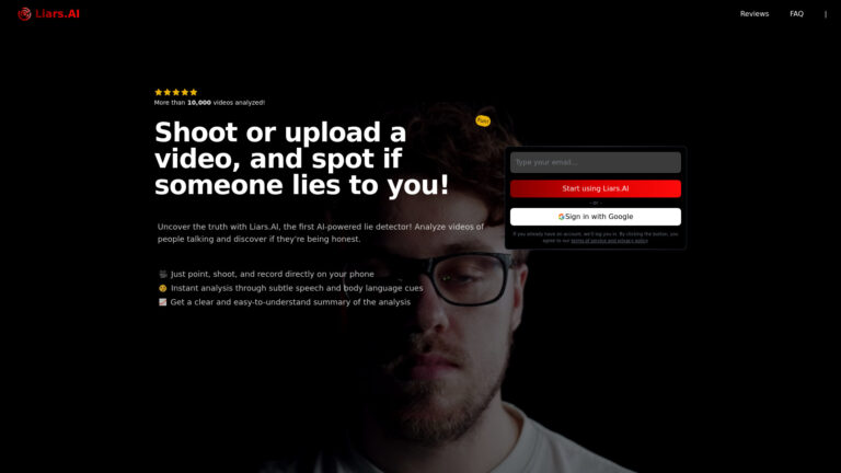 Smart Liars.ai AI Tool Review