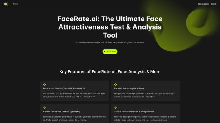 Smart Facerate.ai AI Tool Review