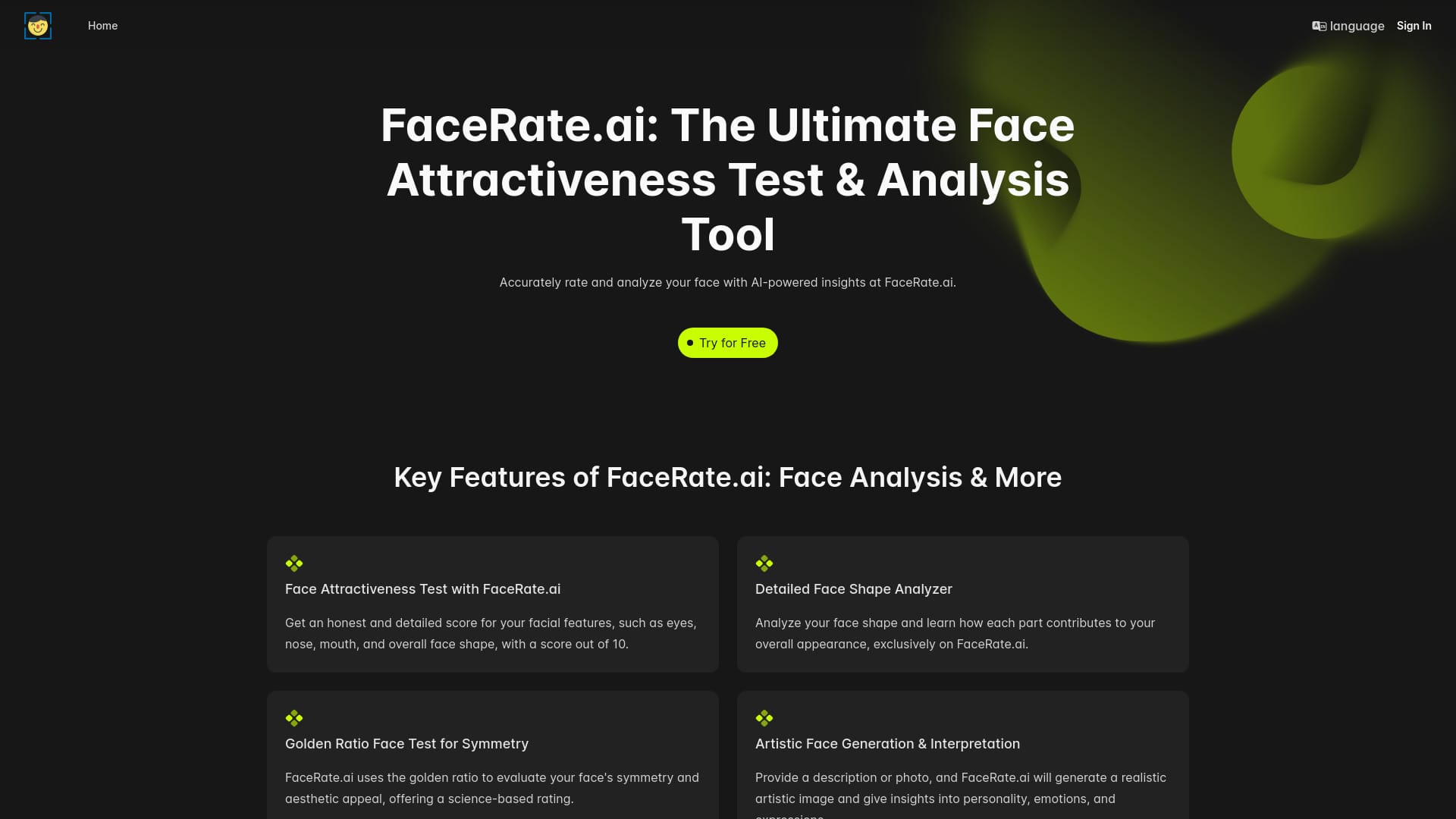 FaceRate.ai logo