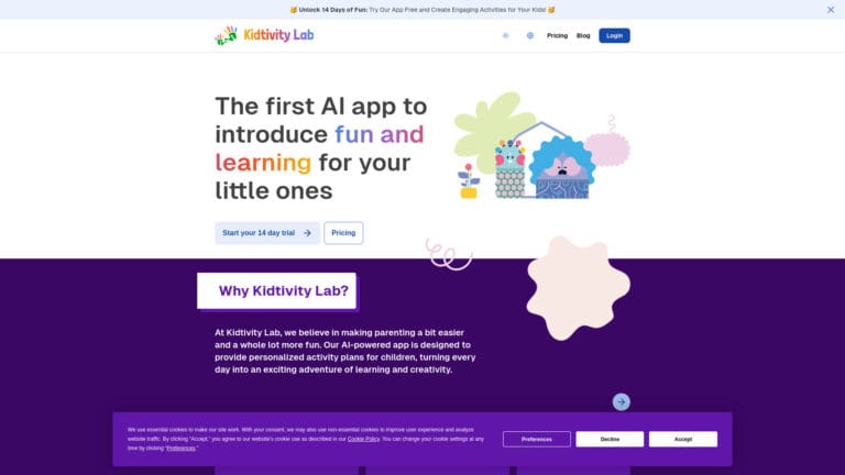 Best Kidtivity Lab AI Tool Review
