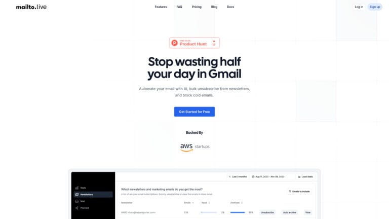 Innovative Mailto Live AI Tool Review