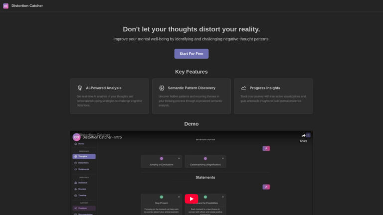 Popular Distortion Catcher AI Tool Review