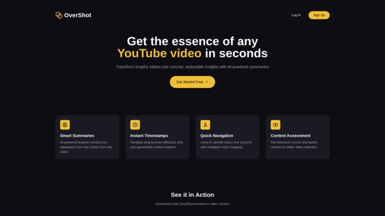 Best Overshot AI Tool Review