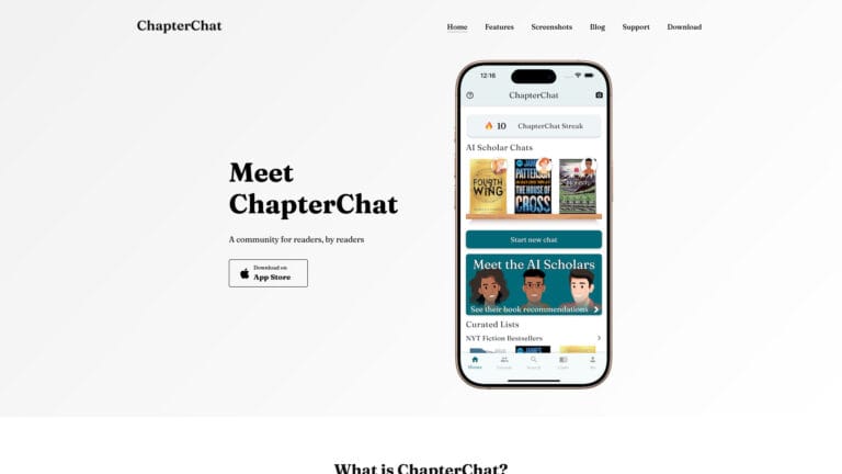 Powerful Chapterchat AI Tool Review