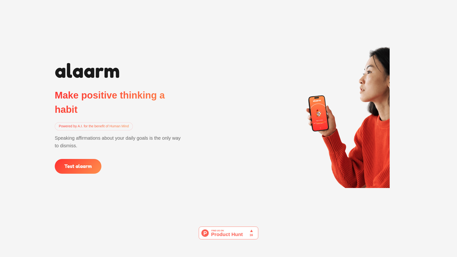 AI Alarm App logo