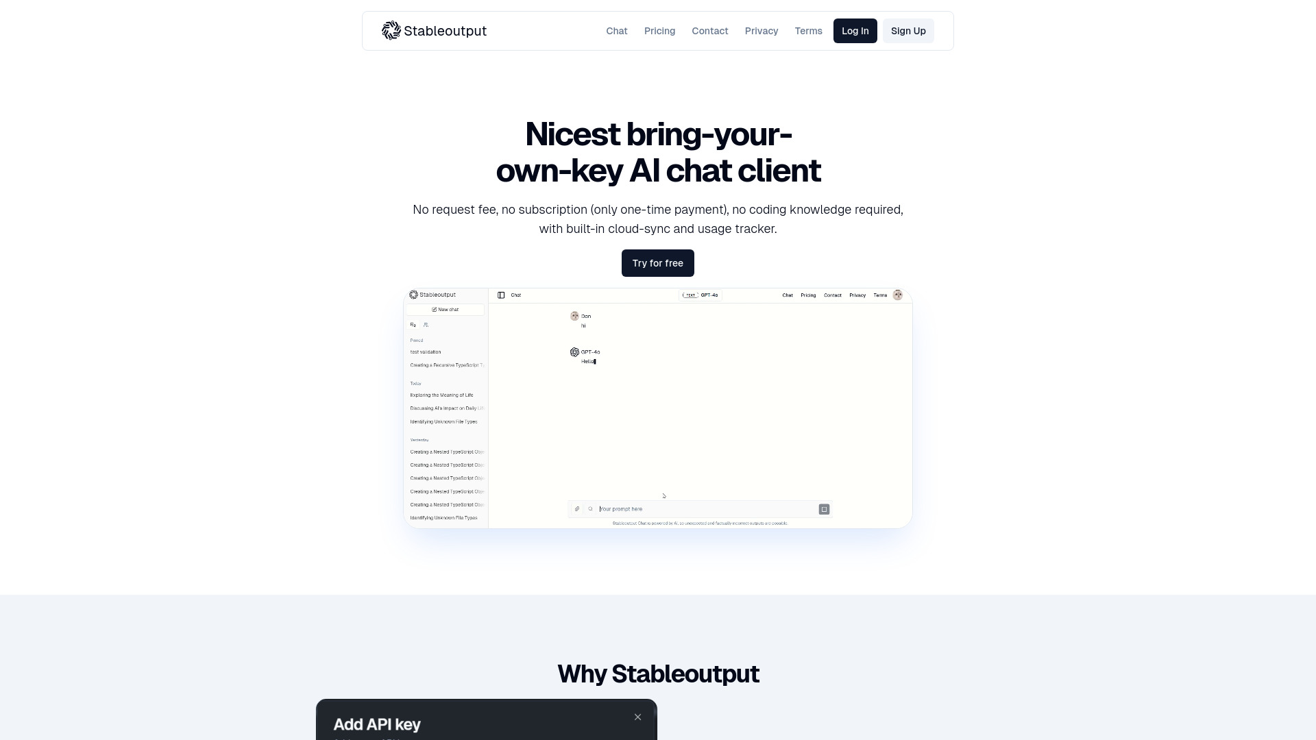 Stableoutput logo