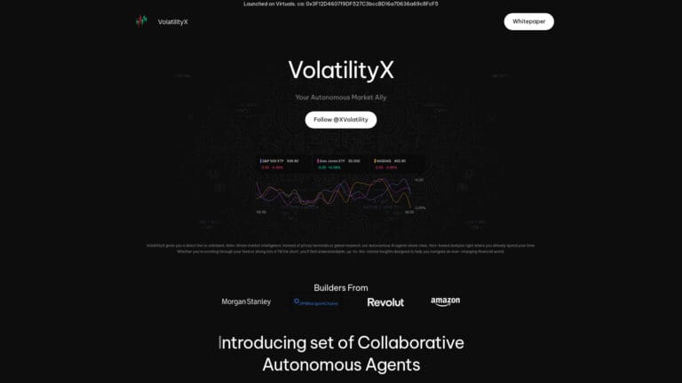 Best Volatilityx AI Tool Review