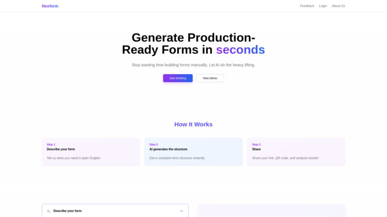 Best Nexform AI Tool Review