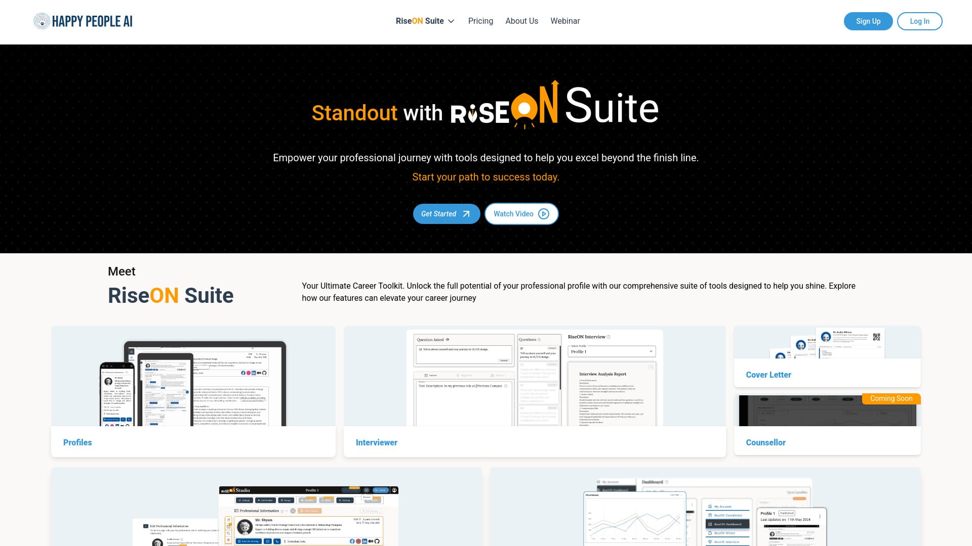 RiseON Suite logo