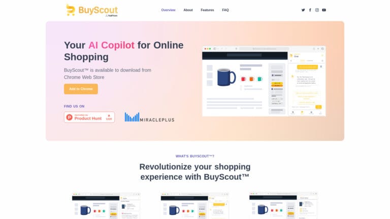 Trending Buyscout™ AI Tool Review