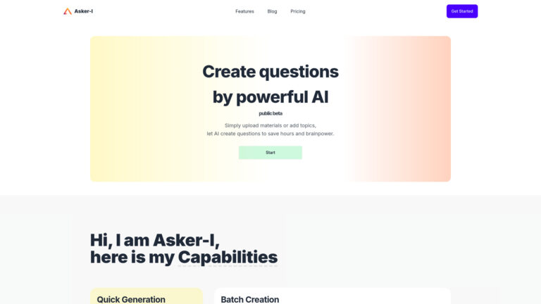 Best Asker AI Tool Review