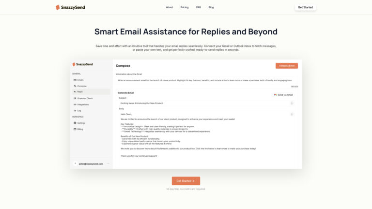 Best Snazzy Send AI Tool Review