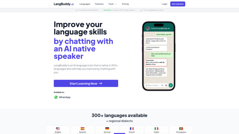 Popular Langbuddy.ai AI Tool Review